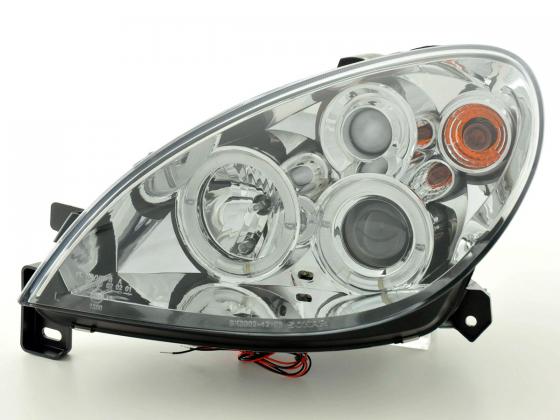 Headlight set Citroen Xsara type N7 00-05 chrome