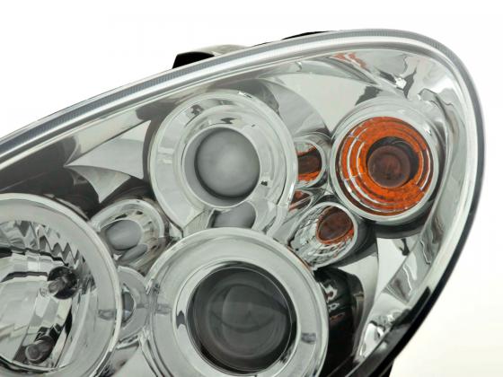 Headlight set Citroen Xsara type N7 00-05 chrome