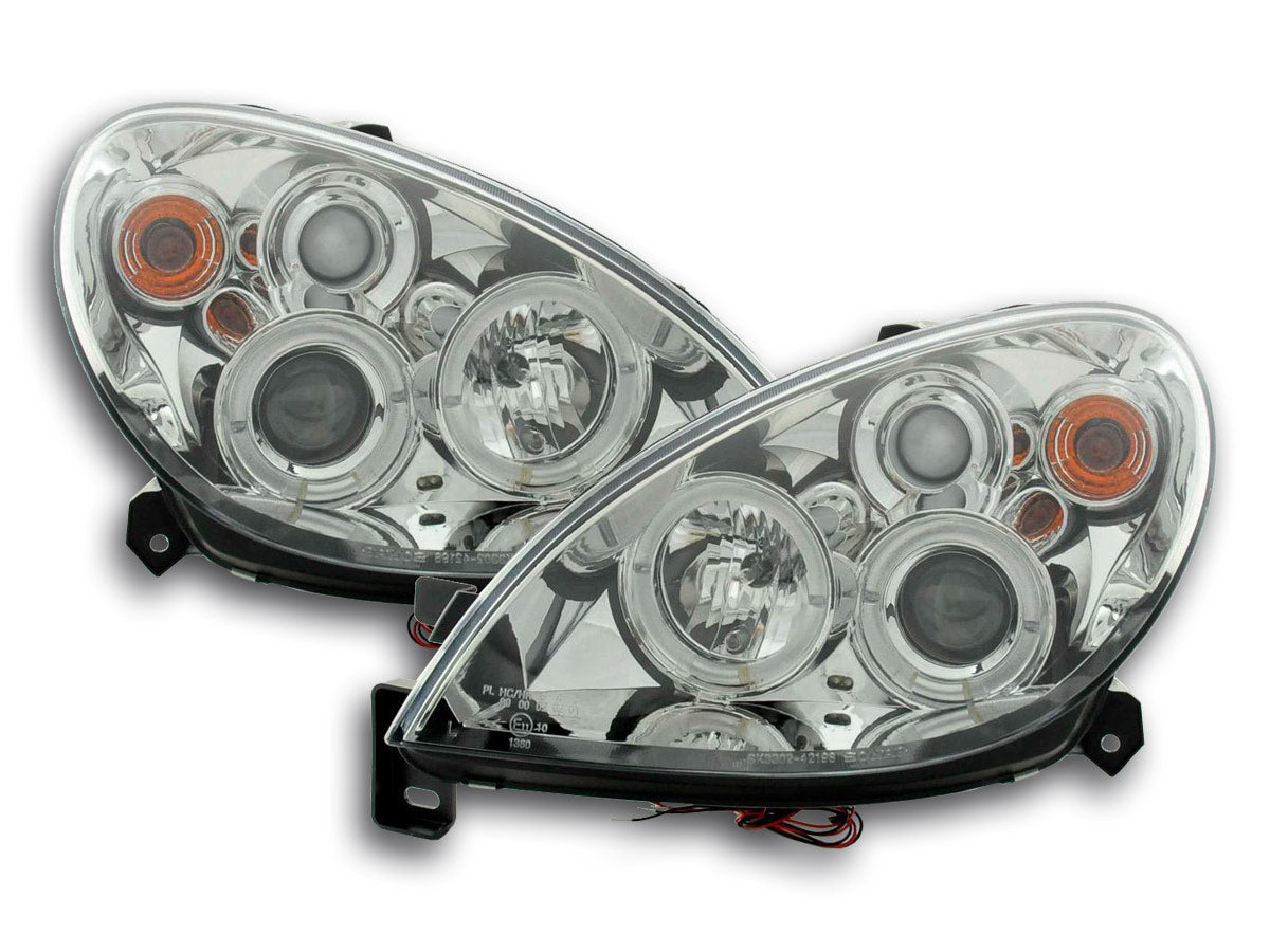 Headlight set Citroen Xsara type N7 00-05 chrome
