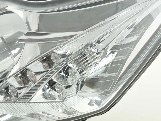Scheinwerfer Set Ford Focus 2 Typ C307  08-10 chrom