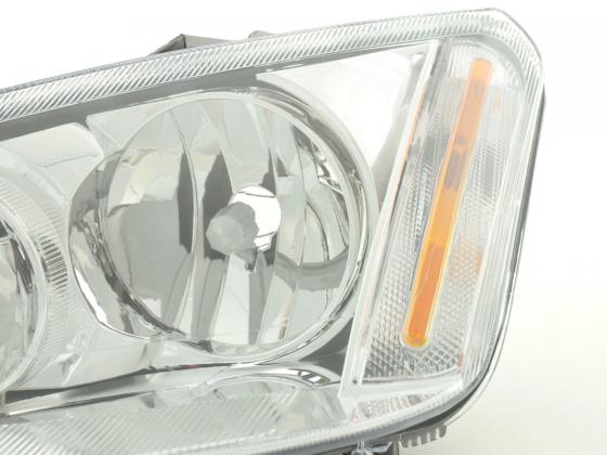 Headlight set Daylight LED DRL look VW Golf 5 Type 1K 03-08 black