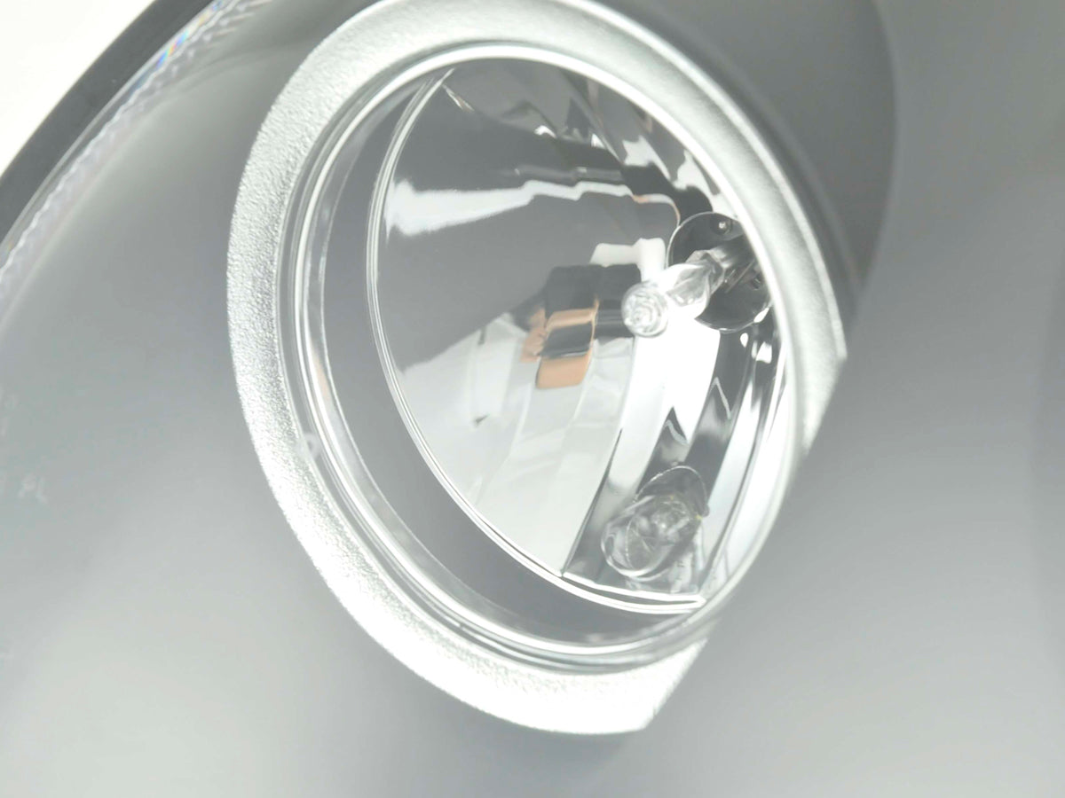 Headlight set Mercedes C-Class type W203 00-07 black