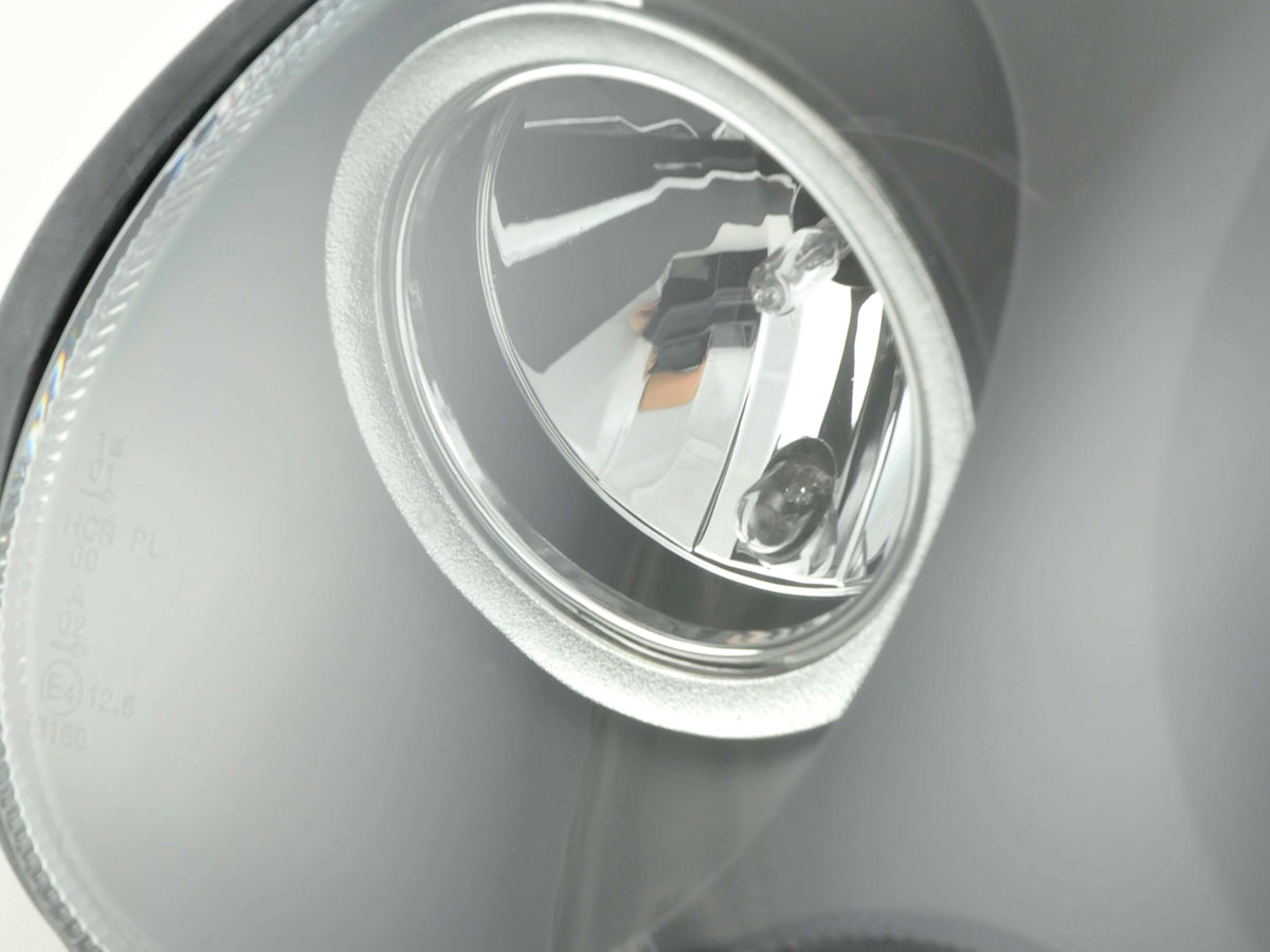 Headlight set Mercedes C-Class type W203 00-07 black
