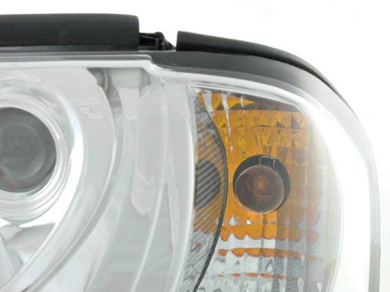 Headlight set Mercedes C-Class type W202 chrome