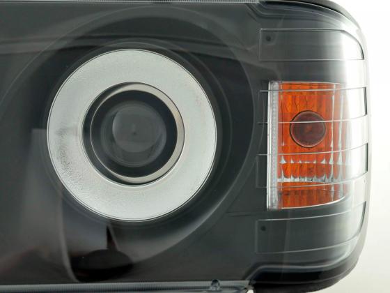 Headlight set Mercedes E-Class type W124 85-93 black
