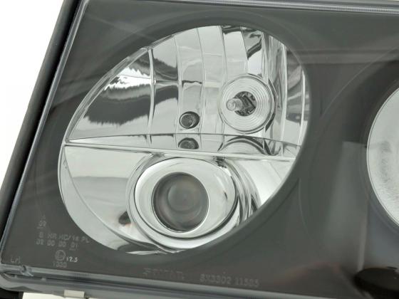 Headlight set Mercedes E-Class type W124 85-93 black
