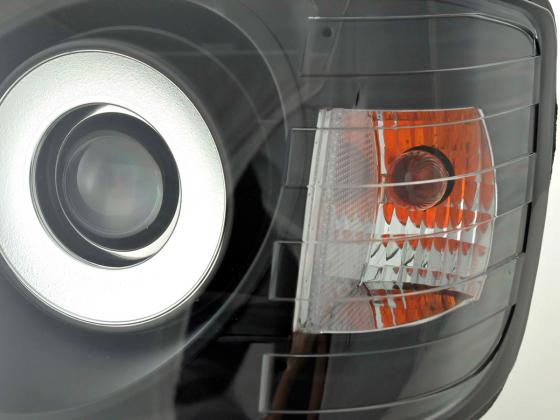 Headlight set Mercedes E-Class type W124 85-93 black