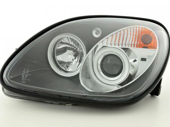 Headlight set Mercedes SLK type R170 96-97 / 01-02 black