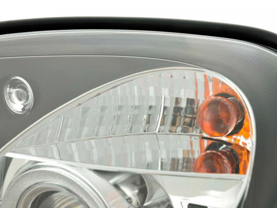 Headlight set Mercedes SLK type R170 96-97 / 01-02 black