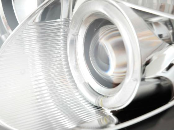 Headlight set Mercedes SLK type R170 96-02 black