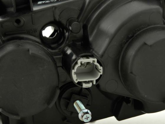 Wear parts headlight right Nissan Almera (type N16) 00-02
