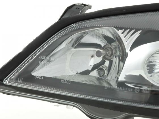 Headlights Opel Astra G 98-03 black
