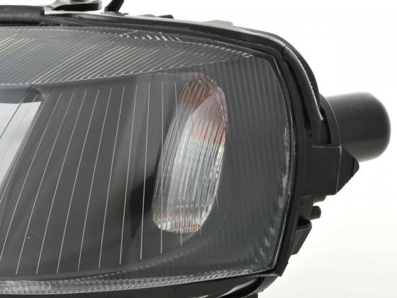 Headlights Opel Astra G 98-03 black