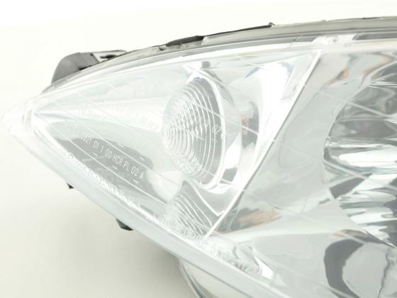 Wear parts headlight left Peugeot 206 S16 98-03