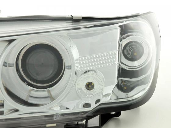 Headlight set Peugeot 306 93-96 chrome