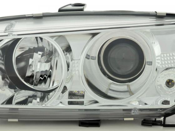 Headlight set Peugeot 306 93-96 chrome