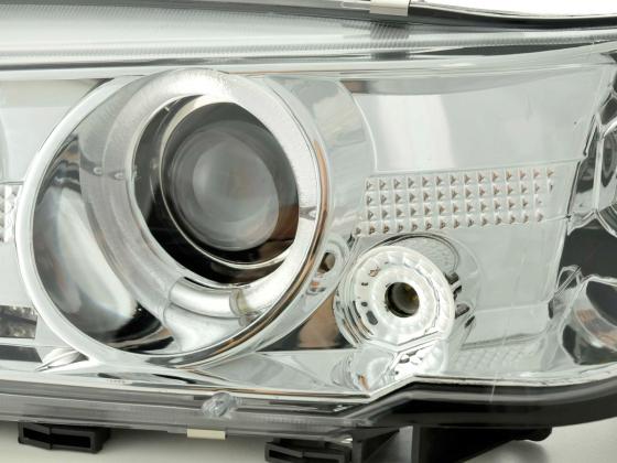 Headlight set Peugeot 306 93-96 chrome