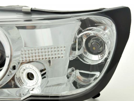 Headlight set Peugeot 306 93-96 chrome