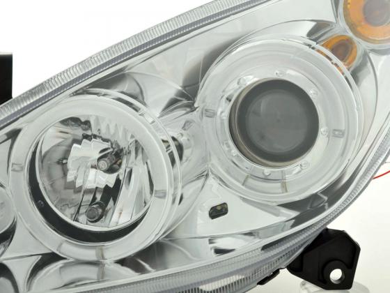 Scheinwerfer Set Peugeot 307  01-06 chrom
