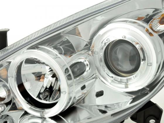 Scheinwerfer Set Peugeot 307  01-06 chrom