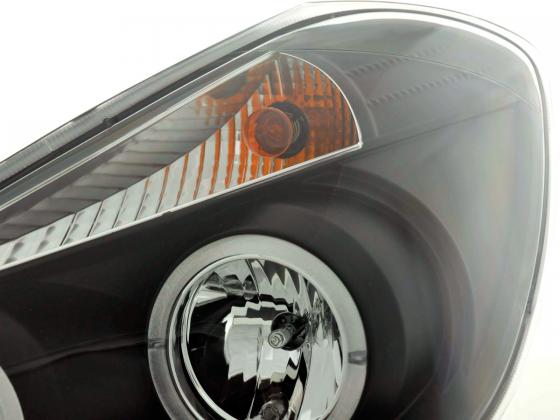 Scheinwerfer Set Renault Clio Typ R 05-08 schwarz