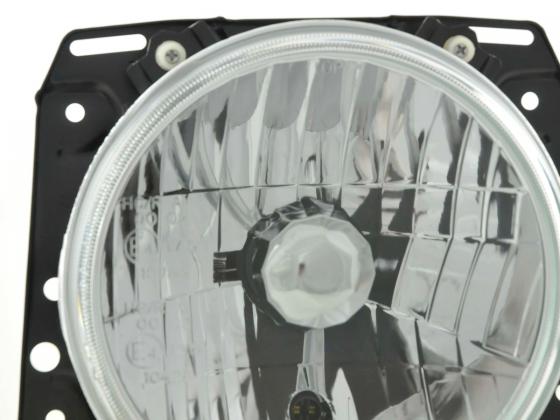 Headlight set VW Golf 2 type 19 year 84-91 crystal chrome