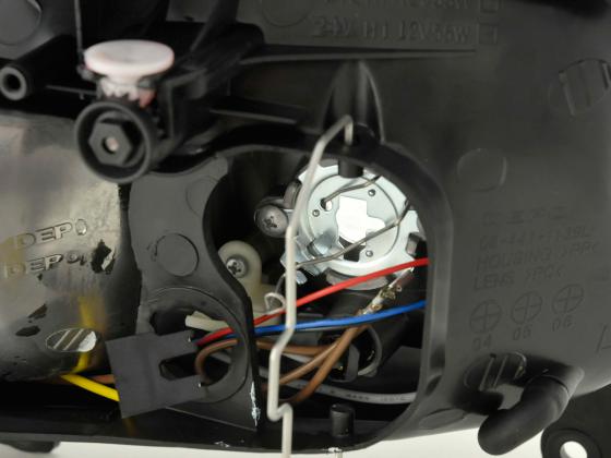 Wear parts headlight left VW Polo (type 6N2) 99-01