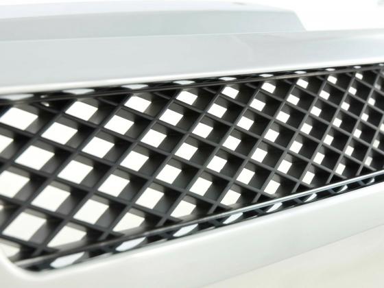Sportgrill Frontgrill Grill VW Golf 6 Typ 1K  08- schwarz/chrom
