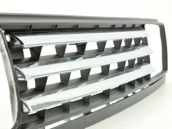 Sportgrill Frontgrill Grill VW Jetta Typ 19E  88-92 schwarz/chrom