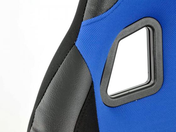 FK Sportsitze Auto Vollschalensitze Set Edition 4 Stoff blau