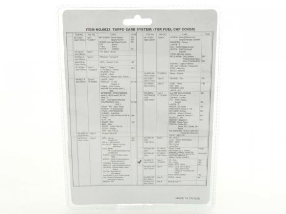 Tankdeckelblende Fuel Cap Alu Look M1 105/M2 Ø132