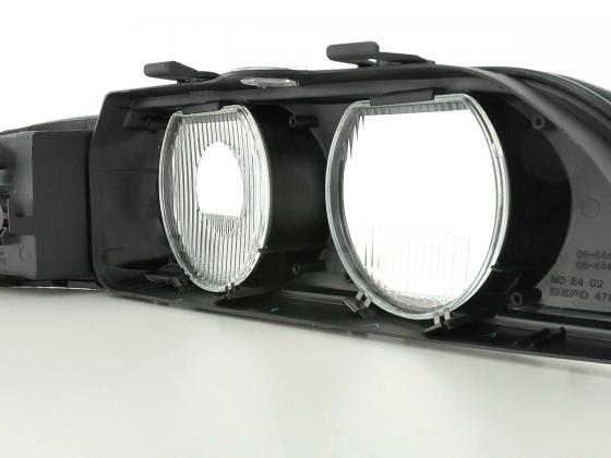 Front indicator set BMW 5 Series E39 95-00 black