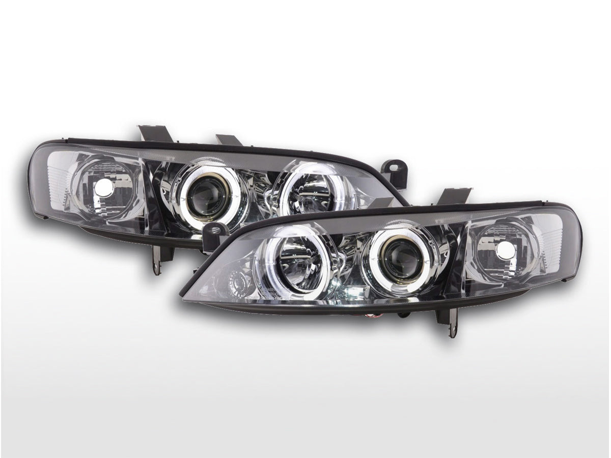 Headlight set Opel Vectra B 96-99 chrome