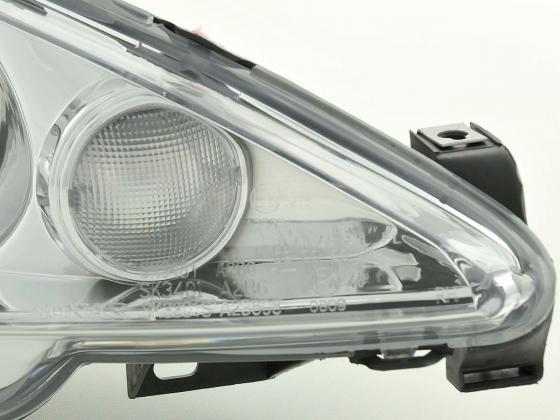 Scheinwerfer Set Peugeot 206  98-03 chrom