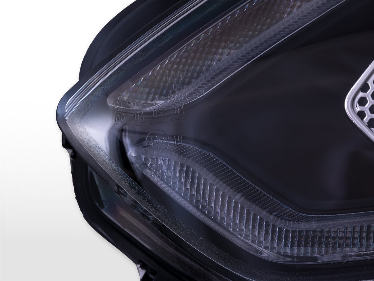 LED headlight set LED daytime running light Suzuki Swift RZ/AZ from 17 right-hand drive black