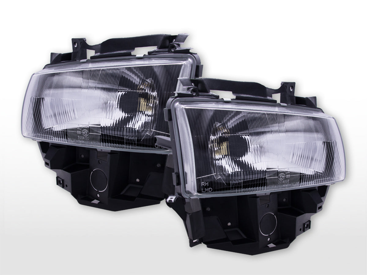 Headlight set VW Bus Type T4 90-03 chrome