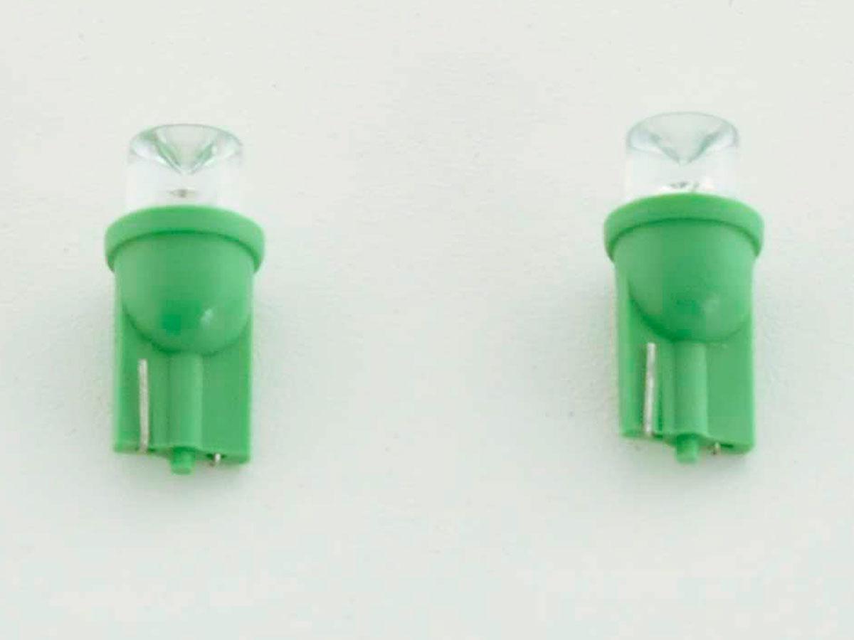 LED Birnen grün SET (2 Stück)