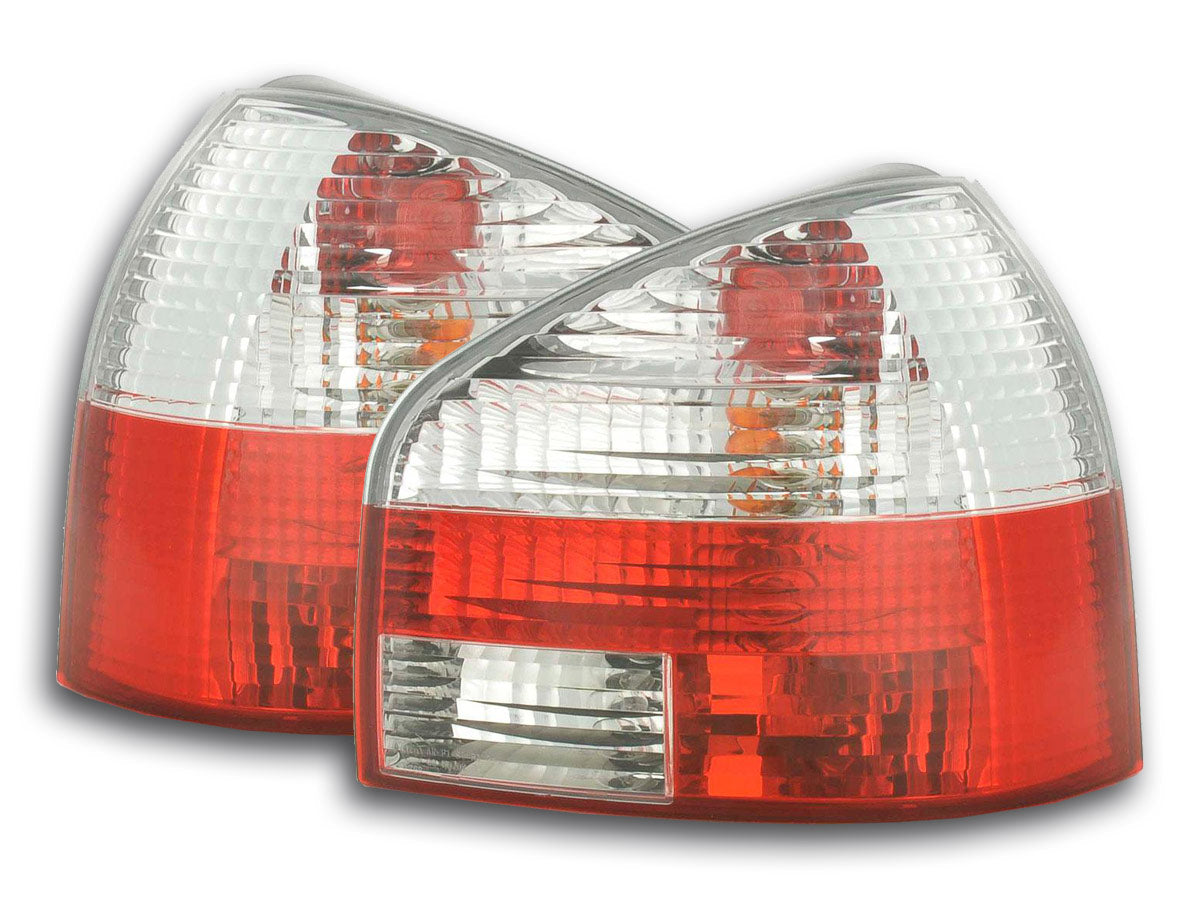 Rückleuchten Set Audi A3 Typ 8L  96-02 rot/weiß