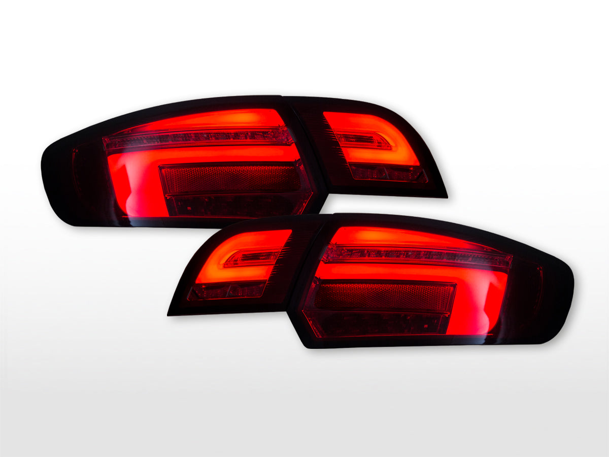 LED taillights set Audi A3 Type 8PA 03-07 red/smoked