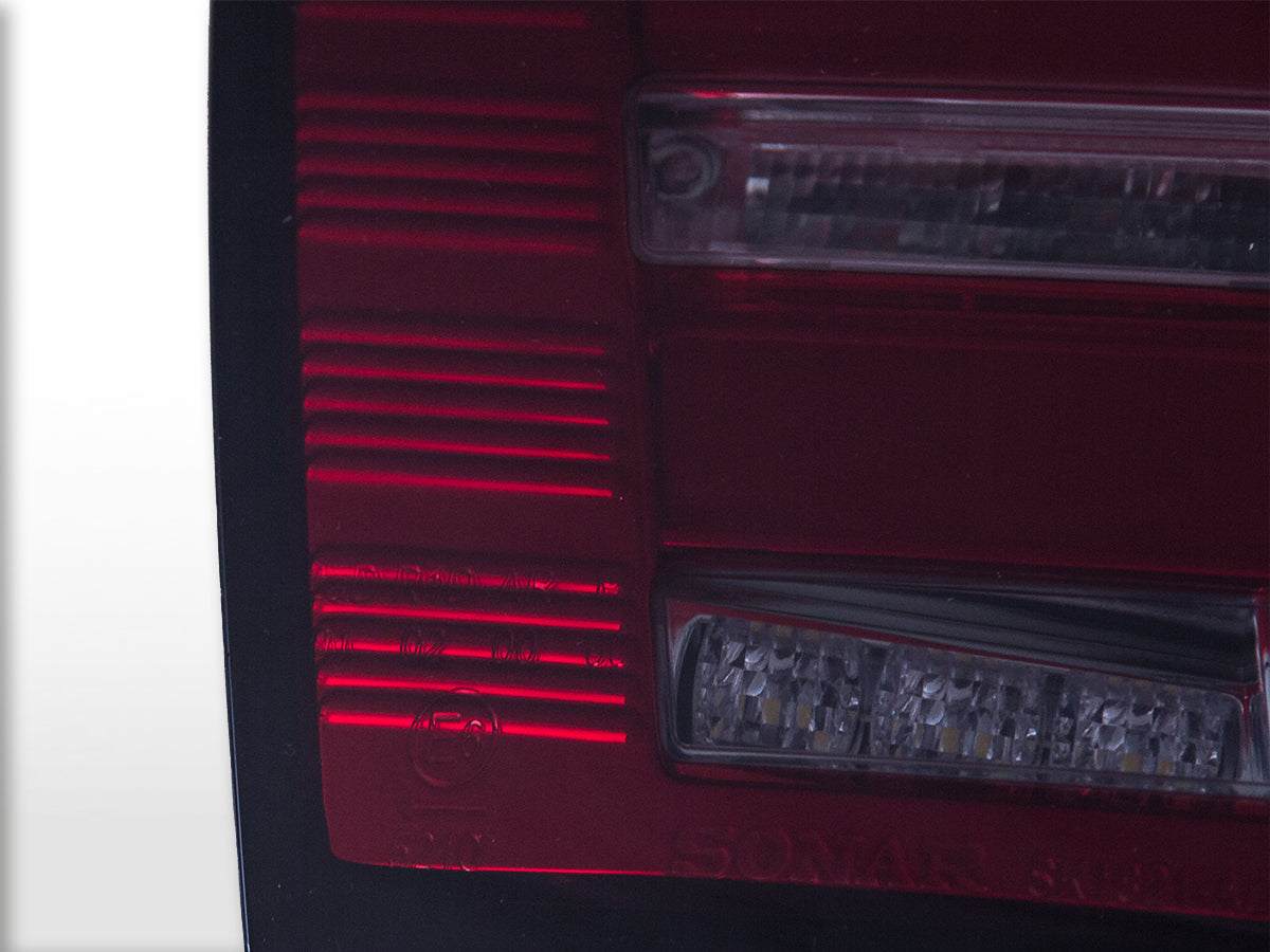 LED taillights set Audi A3 Type 8PA 03-07 red/smoked
