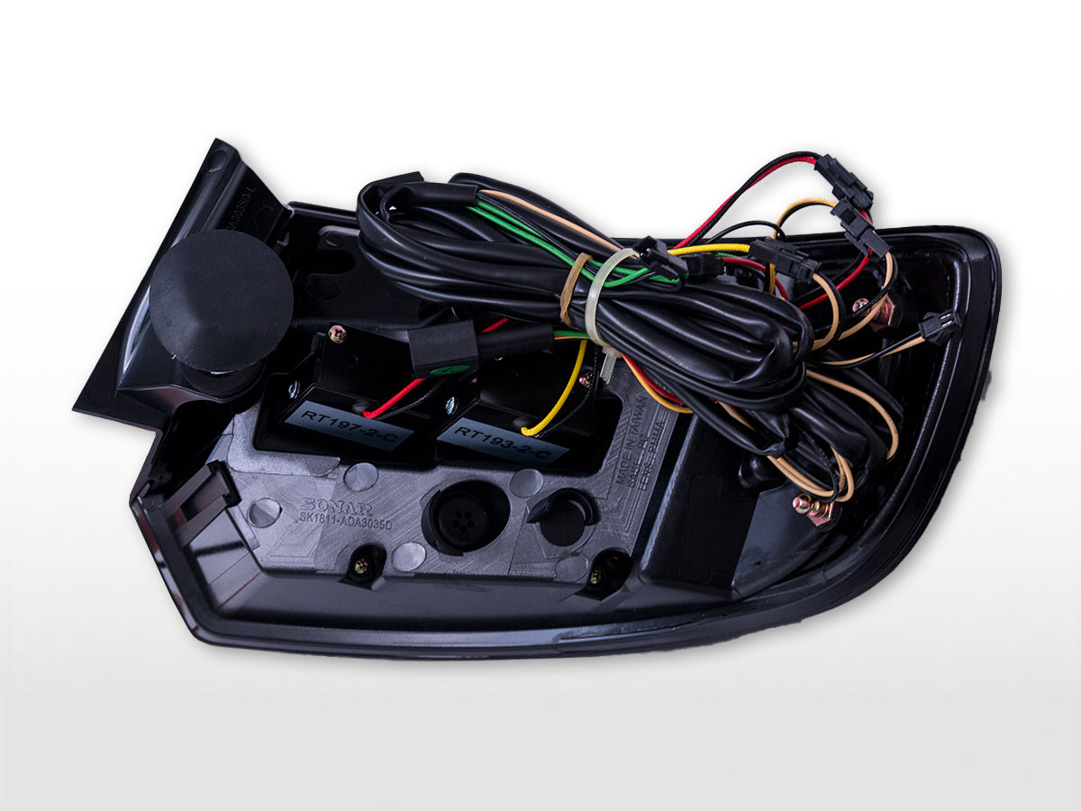 LED taillights set Audi A3 Type 8PA 03-07 red/smoked