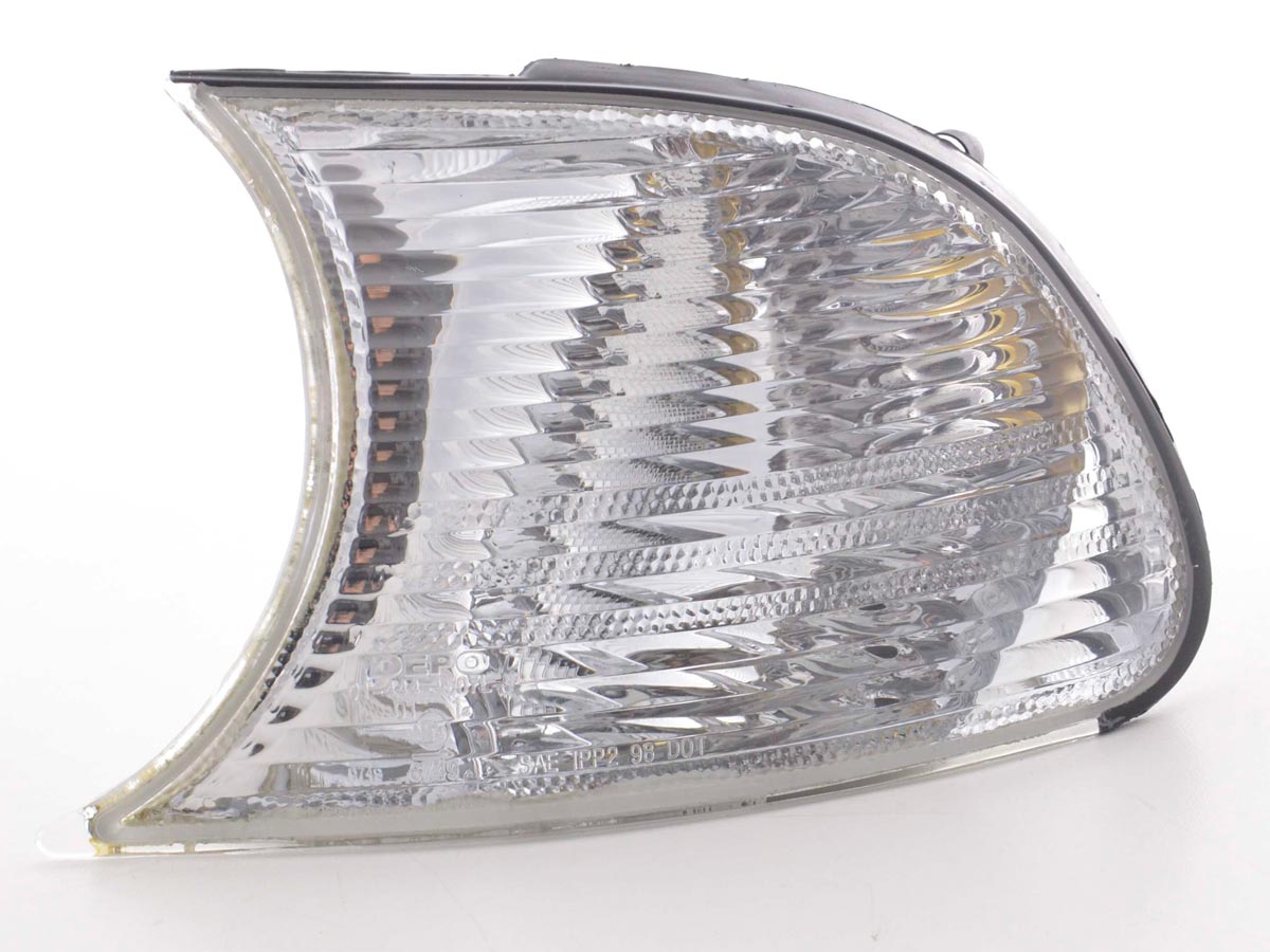 Front indicator indicator set BMW 3 Series Coupe/Convertible (Type E46) 98-01 clear