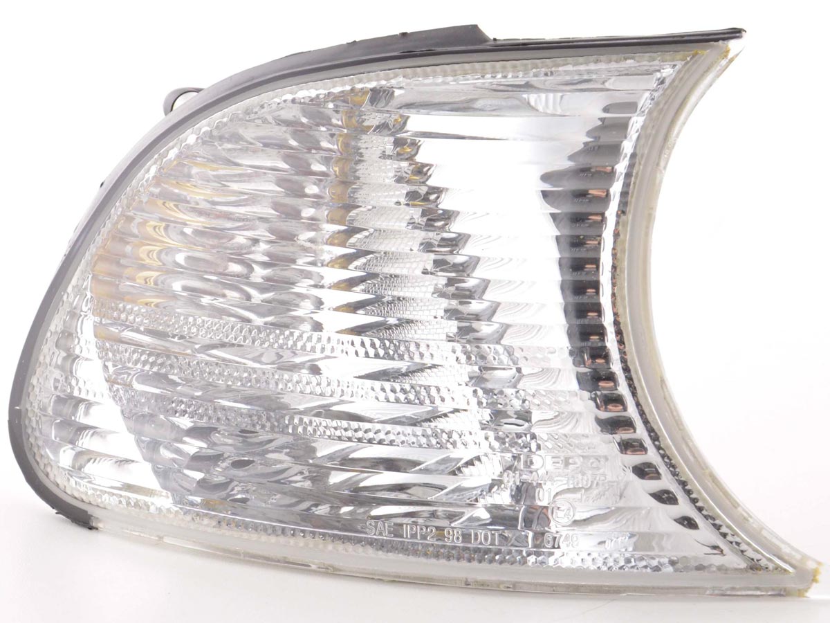 Front indicator indicator set BMW 3 Series Coupe/Convertible (Type E46) 98-01 clear