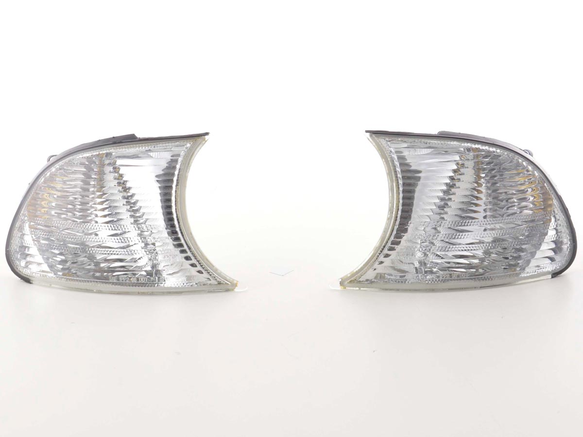 Front indicator indicator set BMW 3 Series Coupe/Convertible (Type E46) 98-01 clear