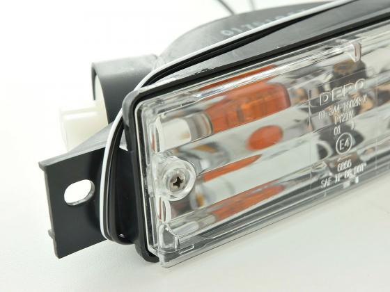 Front indicator indicator set BMW 3 Series (Type E30) 88-91 chrome