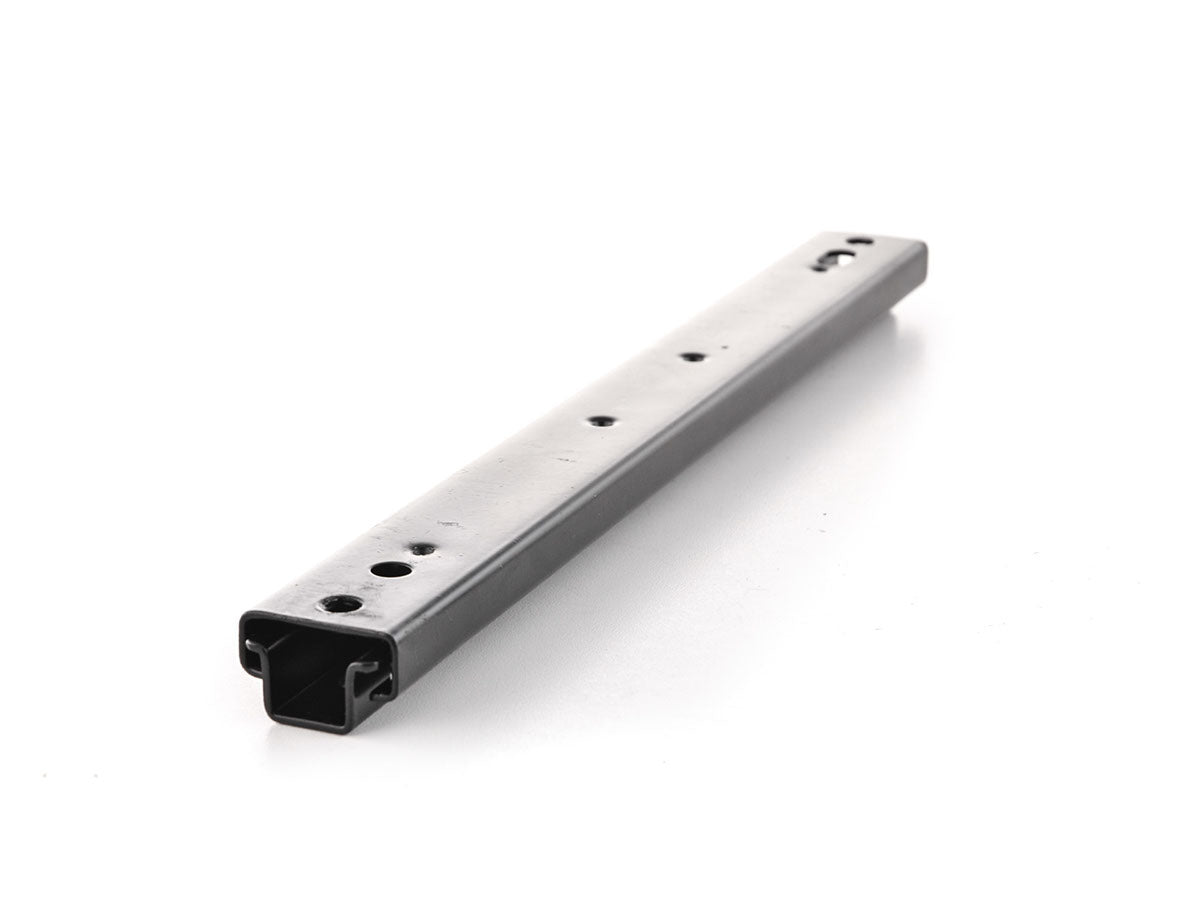 Universal guide rails for vintage car seats with adjustment lever