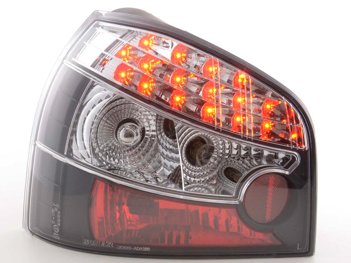 LED Rückleuchten Set Audi A3 Typ 8L  96-02 schwarz