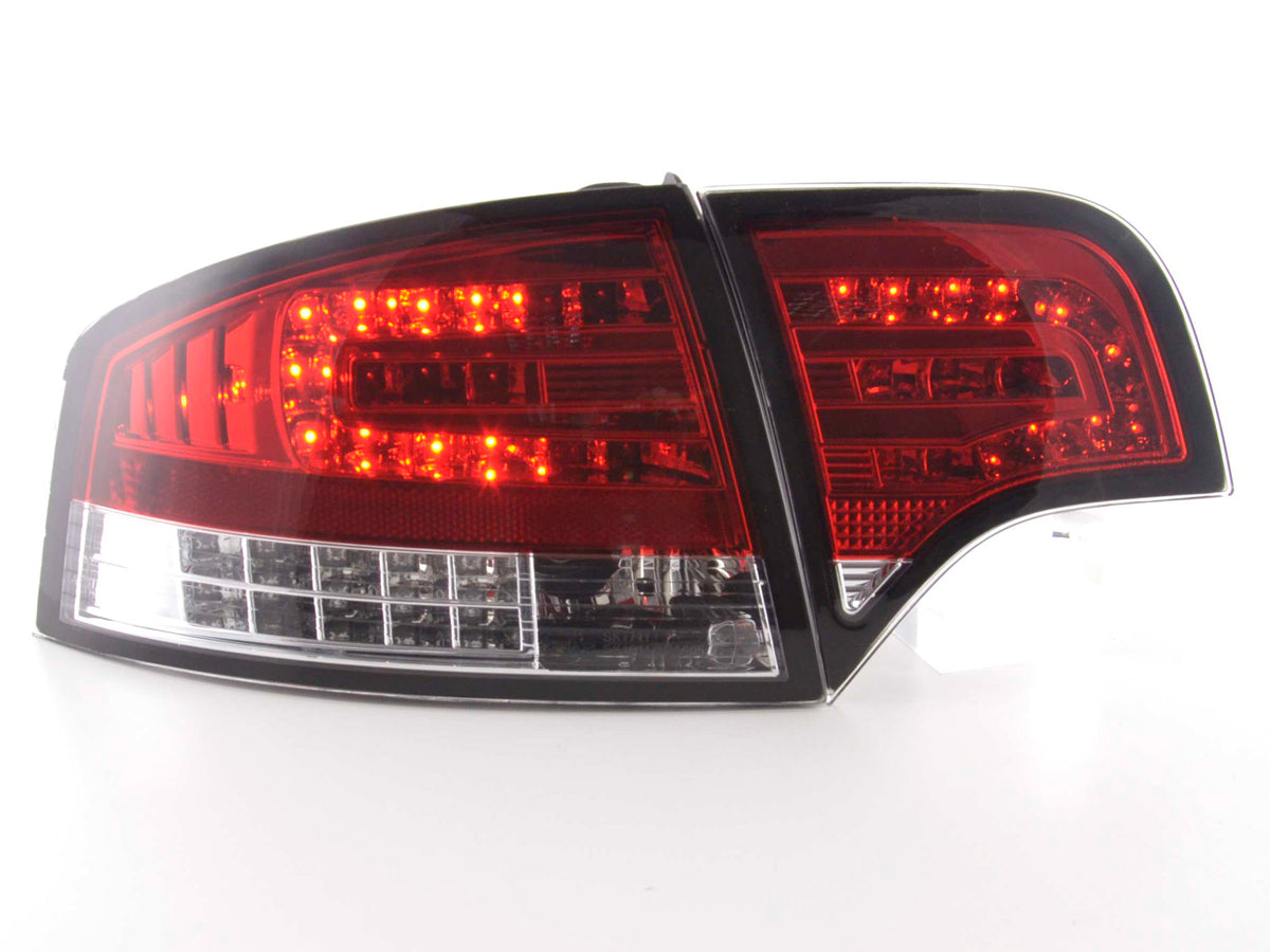 LED Rückleuchten Set Audi A4 Limousine Typ 8E  04-07 rot/klar