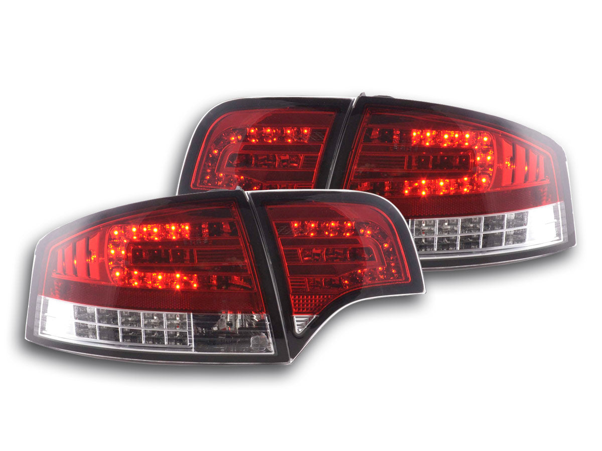 LED Rückleuchten Set Audi A4 Limousine Typ 8E  04-07 rot/klar