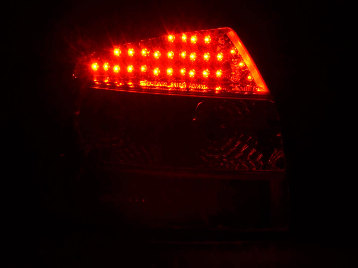 LED Rückleuchten Set Audi A4 Limousine Typ 8E  01-04 chrom